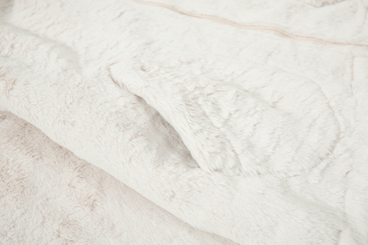 DONOTLOGO Y2K Sweet Aesthetic | Unisex Oversized Faux Fur Hoodie | Tie-Accent & Cozy Texture with Bold Silhouette