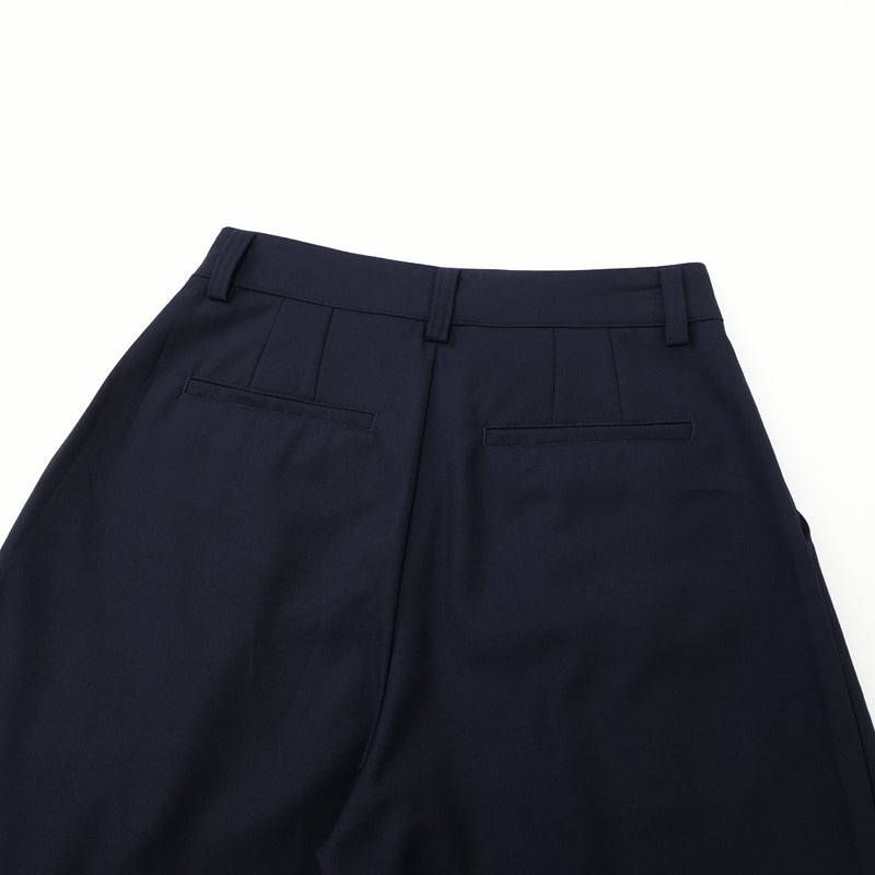 DONOTLOGO Minimalist Black Baggy Suit Pants | Unisex Y2K Wide Leg Trousers | High Street Relaxed Fit Bottoms