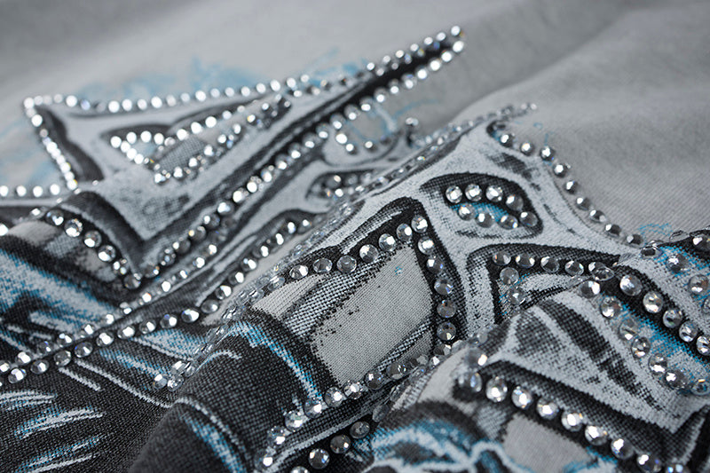 DONOTLOGO "Mechanical Soul" Distressed Graphic Tee - Cyberpunk Metal Typography Print Oversized Streetwear T-Shirt