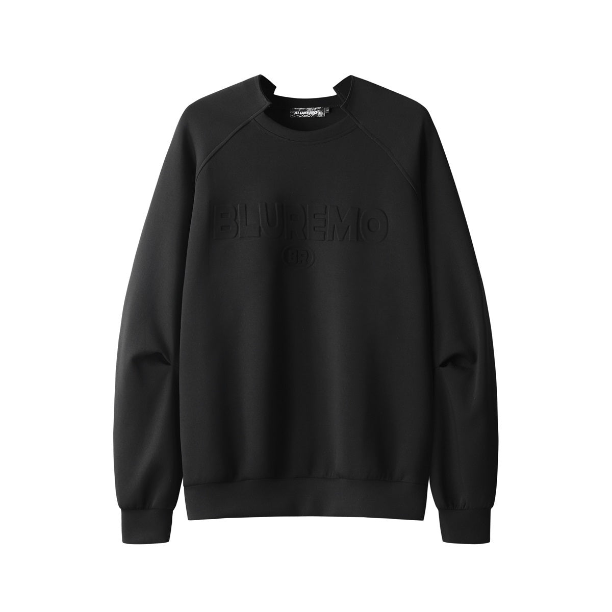 Unisex Streetwear Solid Crewneck Long-Sleeve Sweatshirt