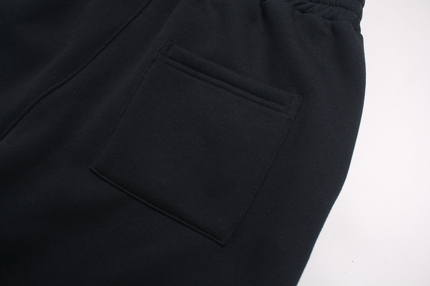 Unisex High-Waist Loose-Fit Fleece Sweatpants