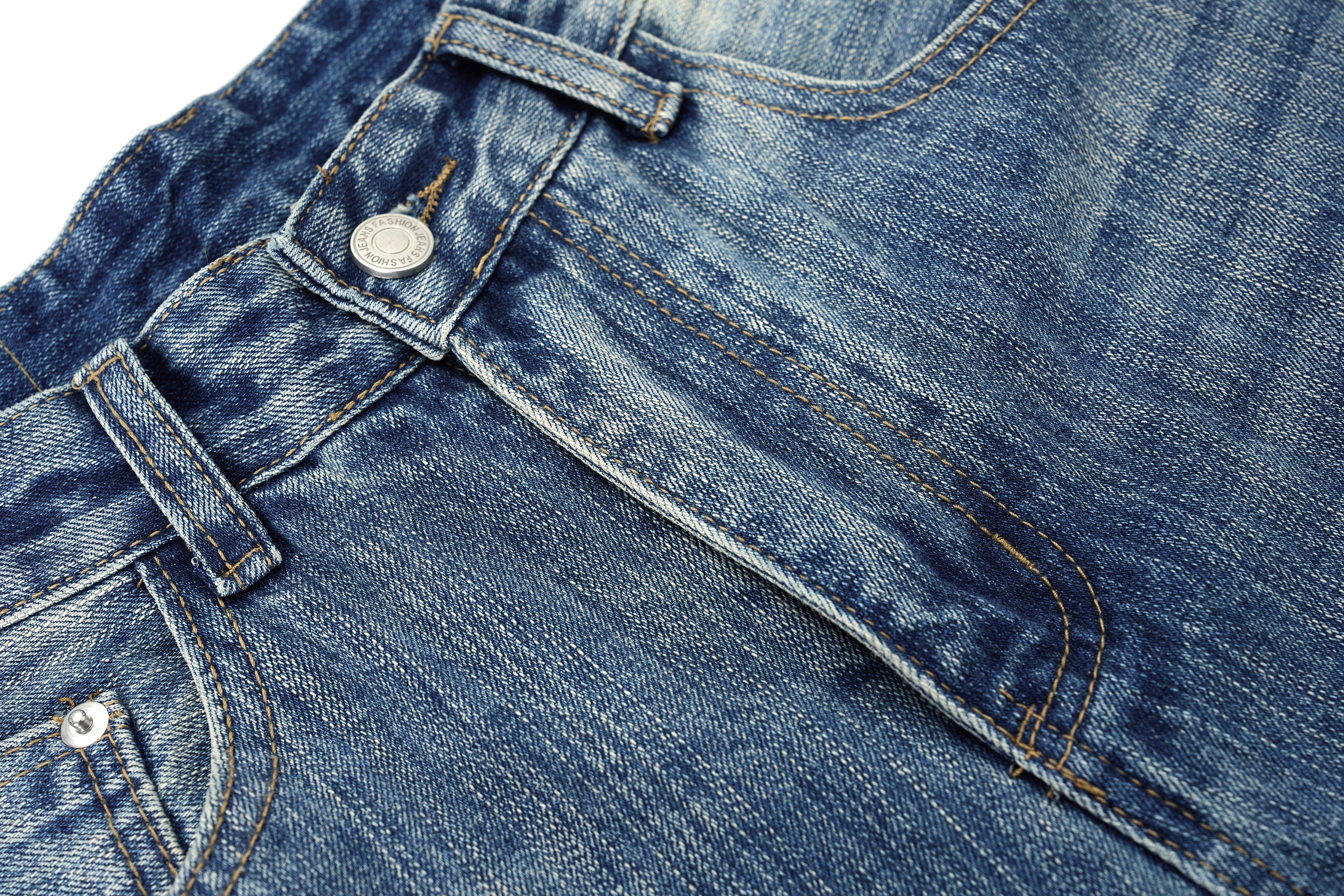 DONOTLOGO Oversized Light Wash Denim Shorts - Unisex Baggy Jorts with Vintage Fade - Edgy Streetwear Bottom with Wide Leg Silhouette & Raw Hem