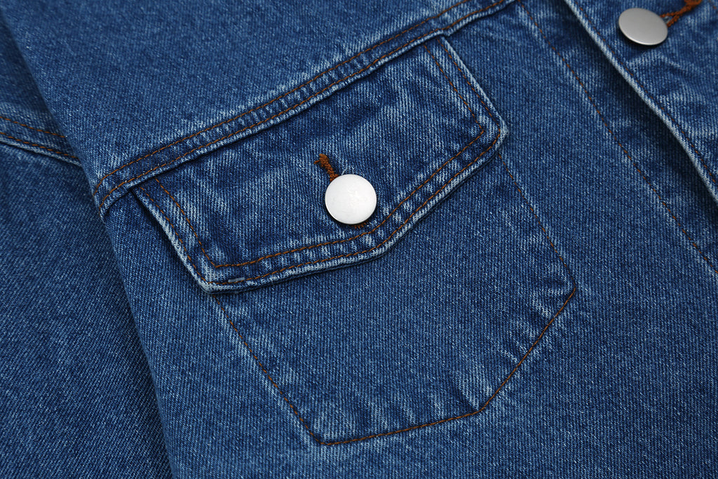 Unisex Color-Block Patchwork Jacket