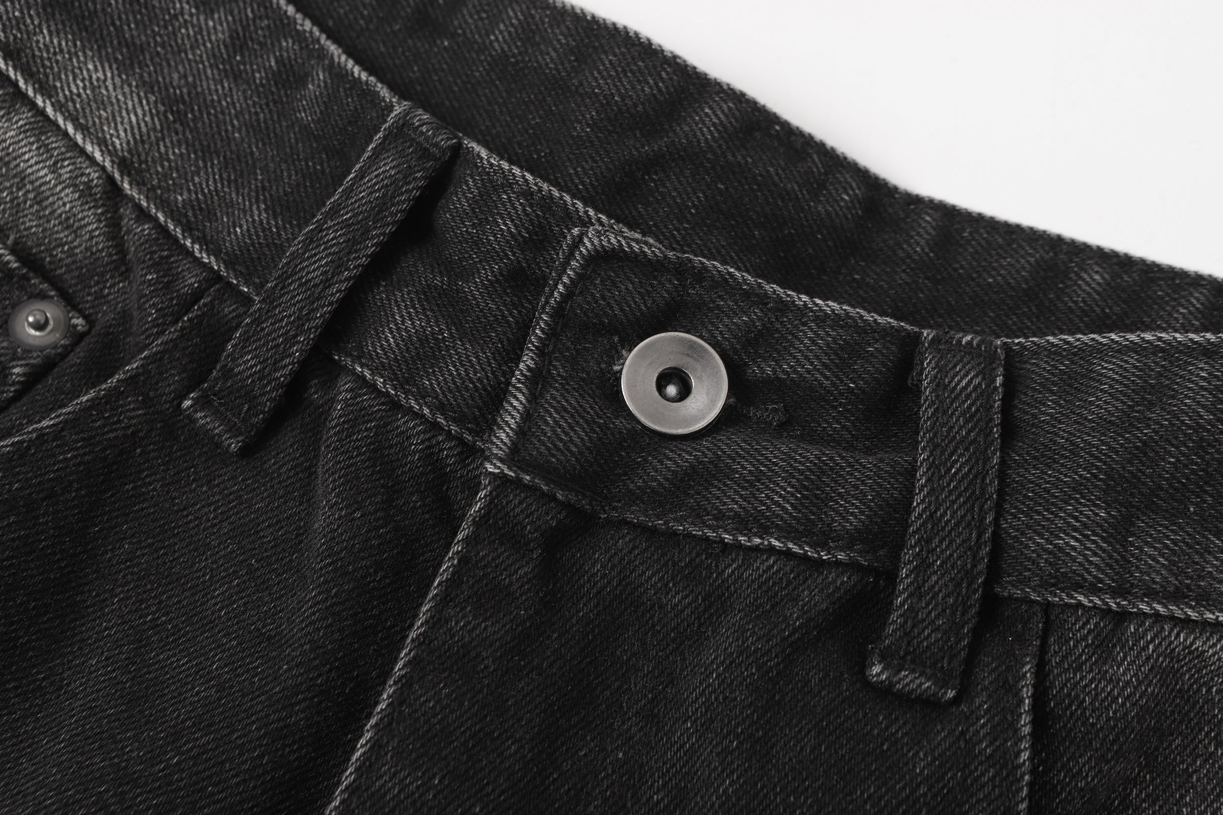 DONOTLOGO Urban Edge Collection | Unisex Relaxed Fit Denim Shorts | Bold Cat Whisker Seaming & Faded Wash Finish with Classic Cotton Denim Fabric
