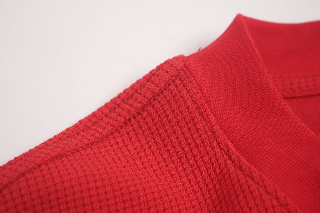 DONOTLOGO Urban Streetwear Collection | Unisex Relaxed Silhouette Tee | Bold Cross Motif & Soft Waffle Knit Fabric