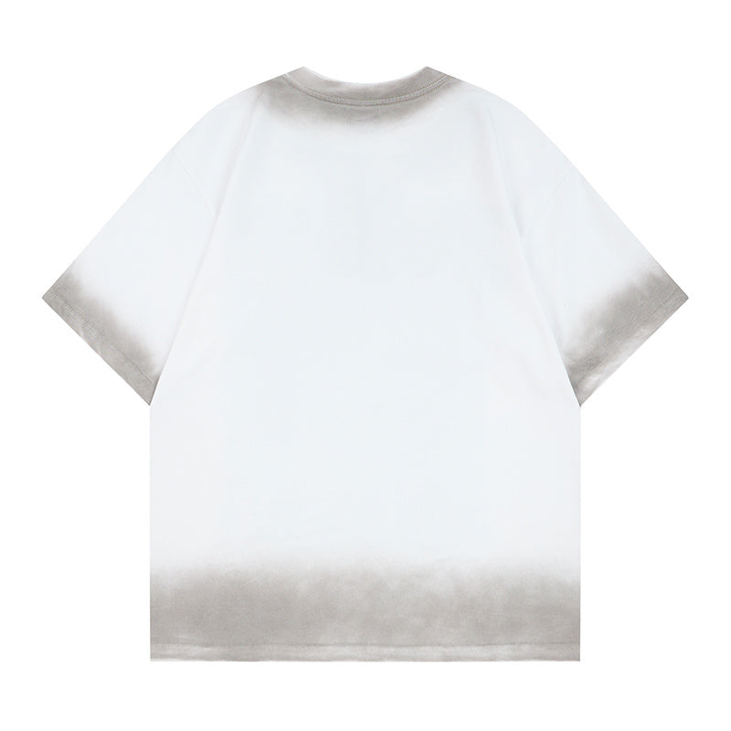 DONOTLOGO Unisex Retro Streetwear T-Shirt with Oversized Graffiti Baby Graphic
