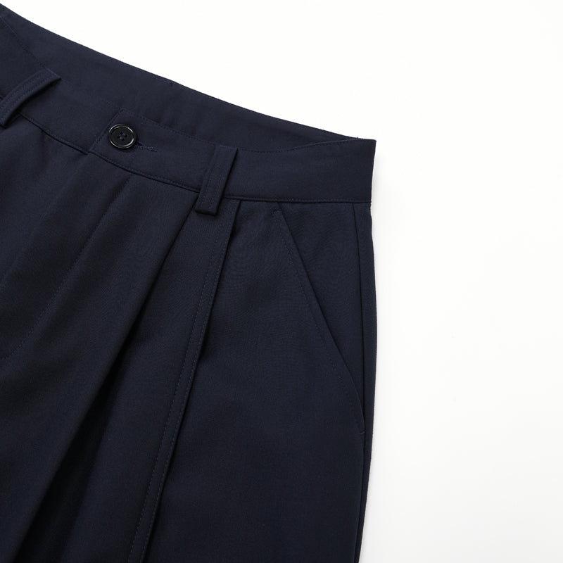 DONOTLOGO Minimalist Black Baggy Suit Pants | Unisex Y2K Wide Leg Trousers | High Street Relaxed Fit Bottoms