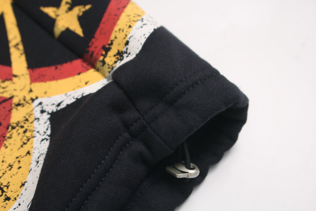 Unisex High-Waist Loose-Fit Fleece Sweatpants