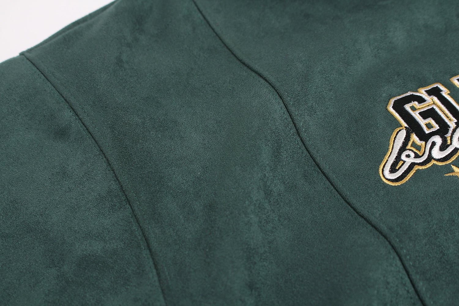 Unisex Double-Pocket Patchwork Zip-Up Hoodie with Dense Embroidery