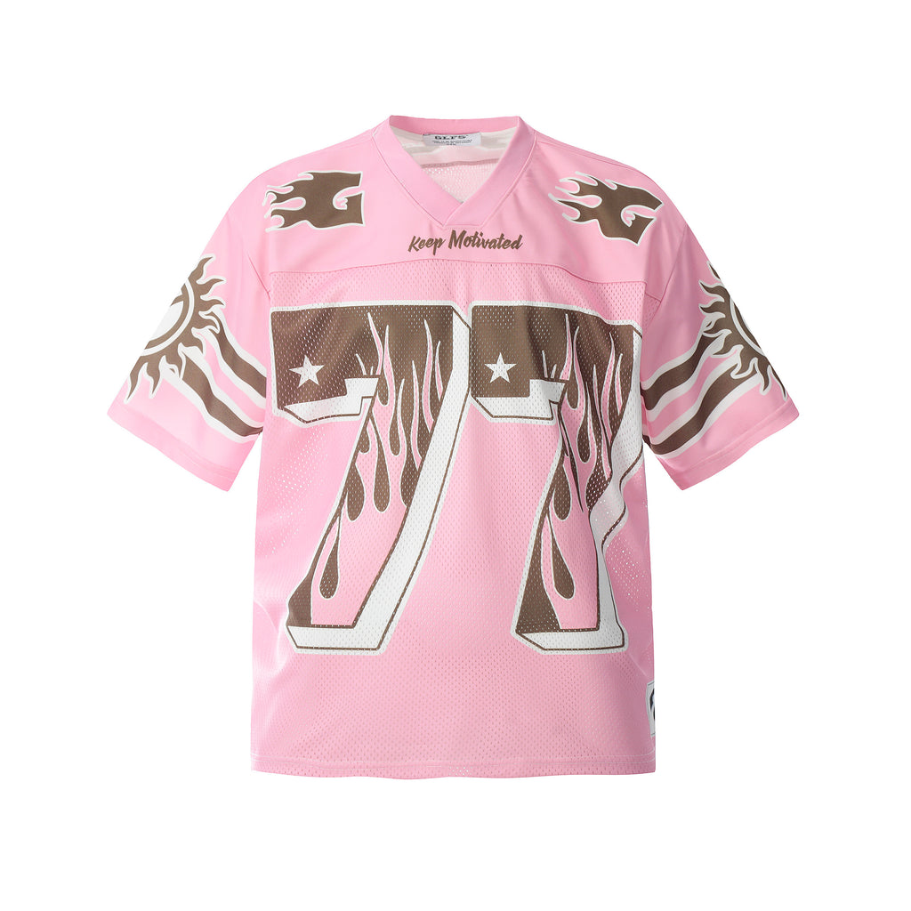 Unisex Mesh Streetwear Quick-Dry Tee