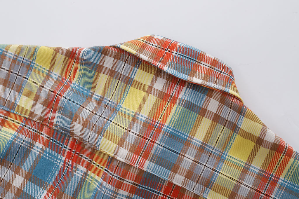 Unisex Checked & Striped Tee