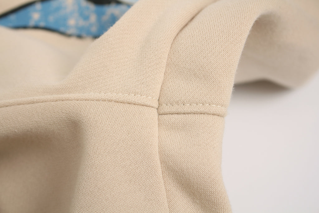 Unisex High-Waist Loose-Fit Fleece Sweatpants