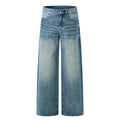 DONOTLOGO Heavy Cat Whisker Wash Baggy Jorts | Unisex Y2K Wide Leg Denim Shorts | Retro High Street Summer Bottoms