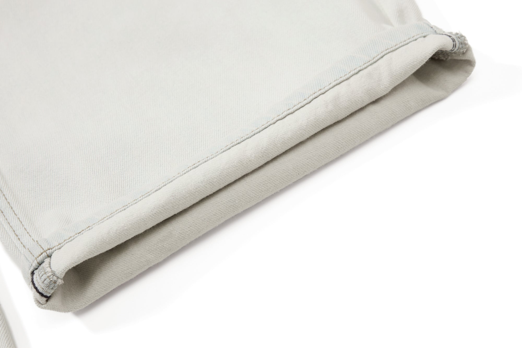 Unisex Embroidered Design with Tie Denim Jeans