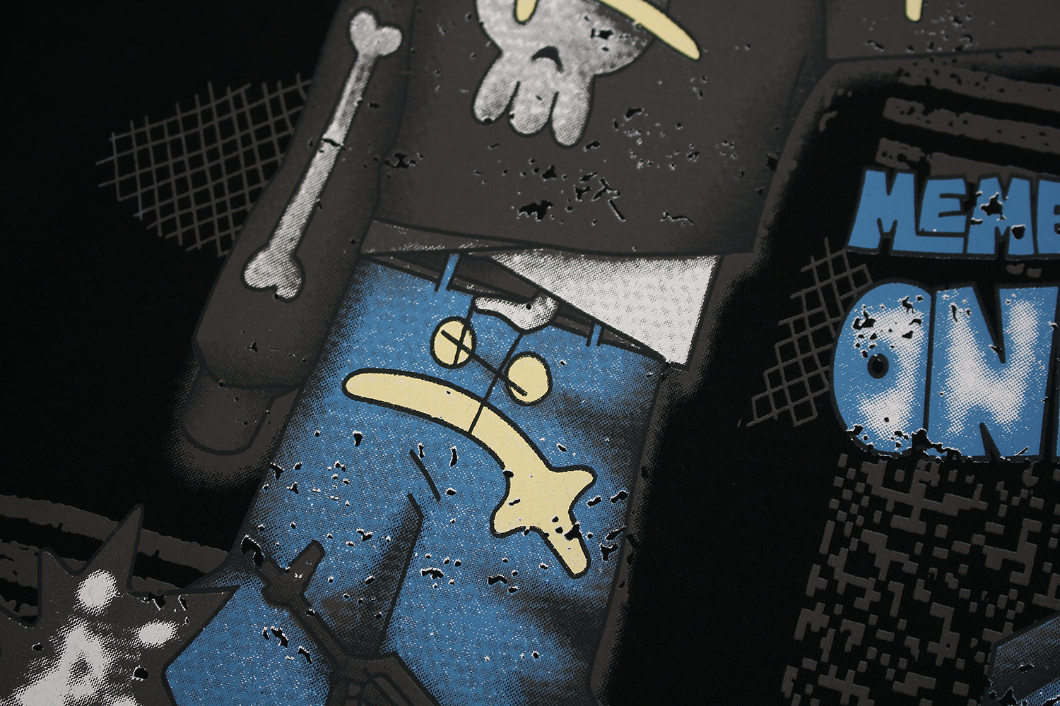 DONOTLGO Unisex Retro Anime Game Streetwear Collage Graphic Tee