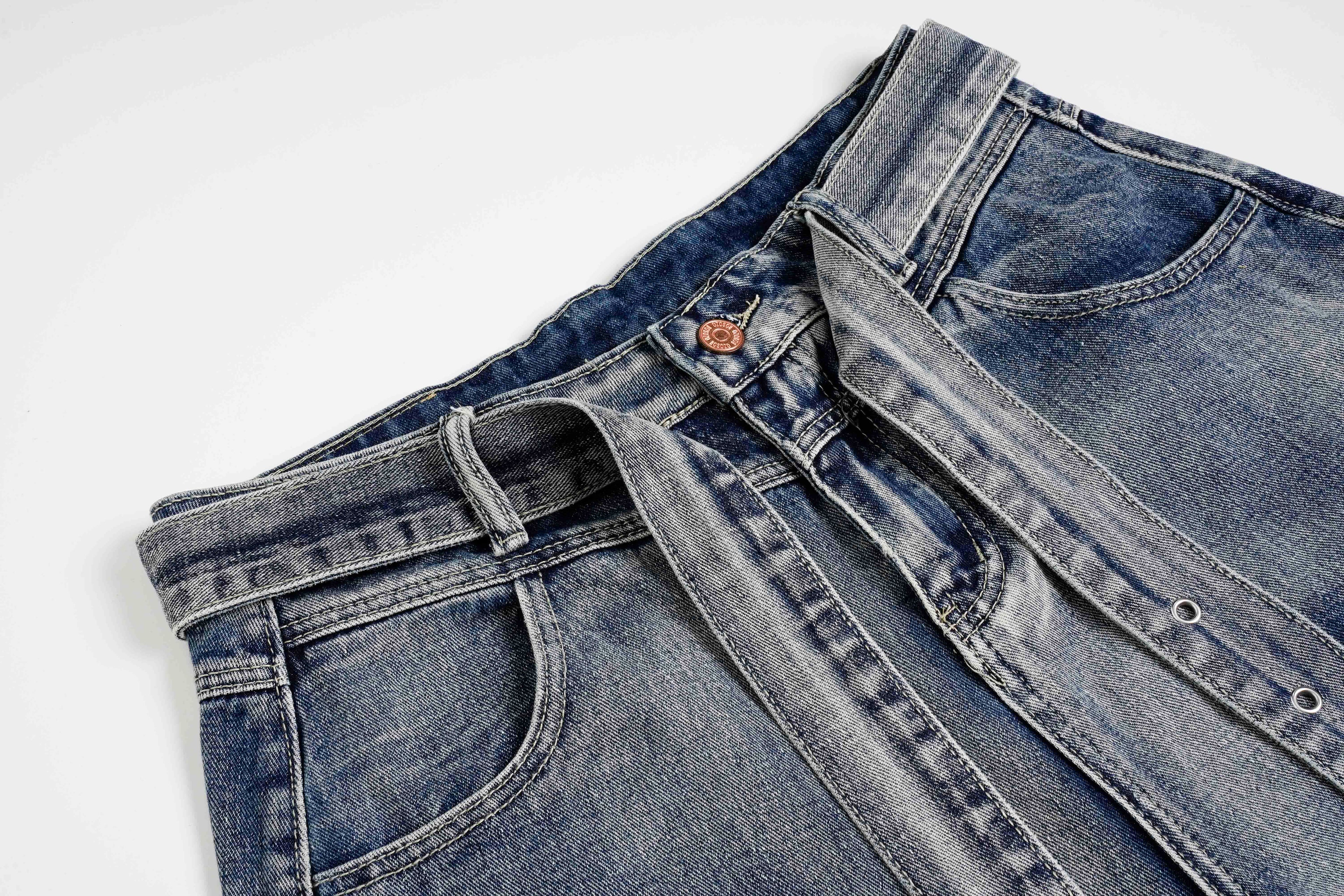 DONOTLOGO Heavy Acid Wash Baggy Cargo Jorts | Unisex Y2K Wide Leg Denim Shorts | Retro High Street Summer Bottoms