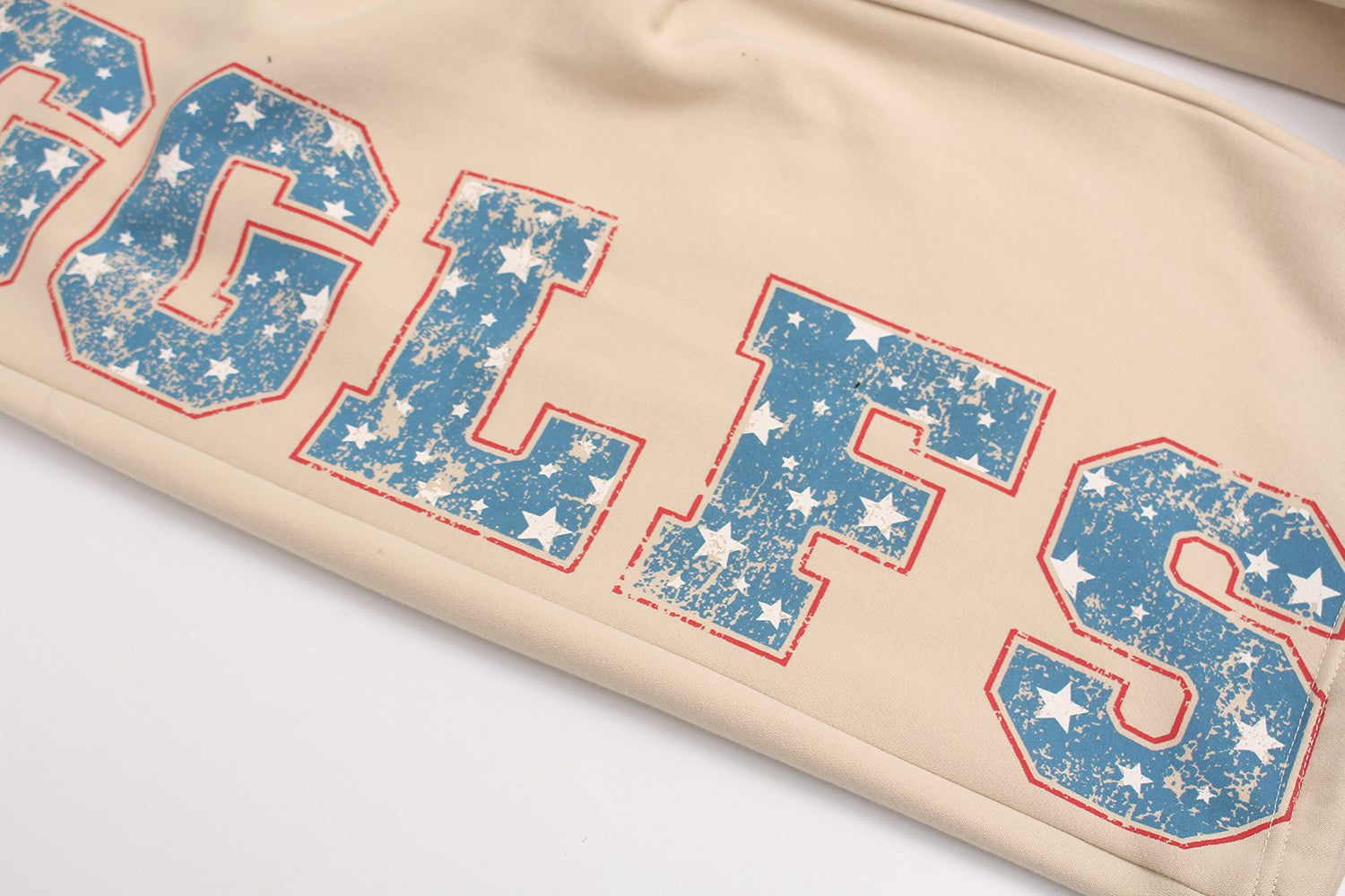 Unisex High-Waist Loose-Fit Fleece Sweatpants