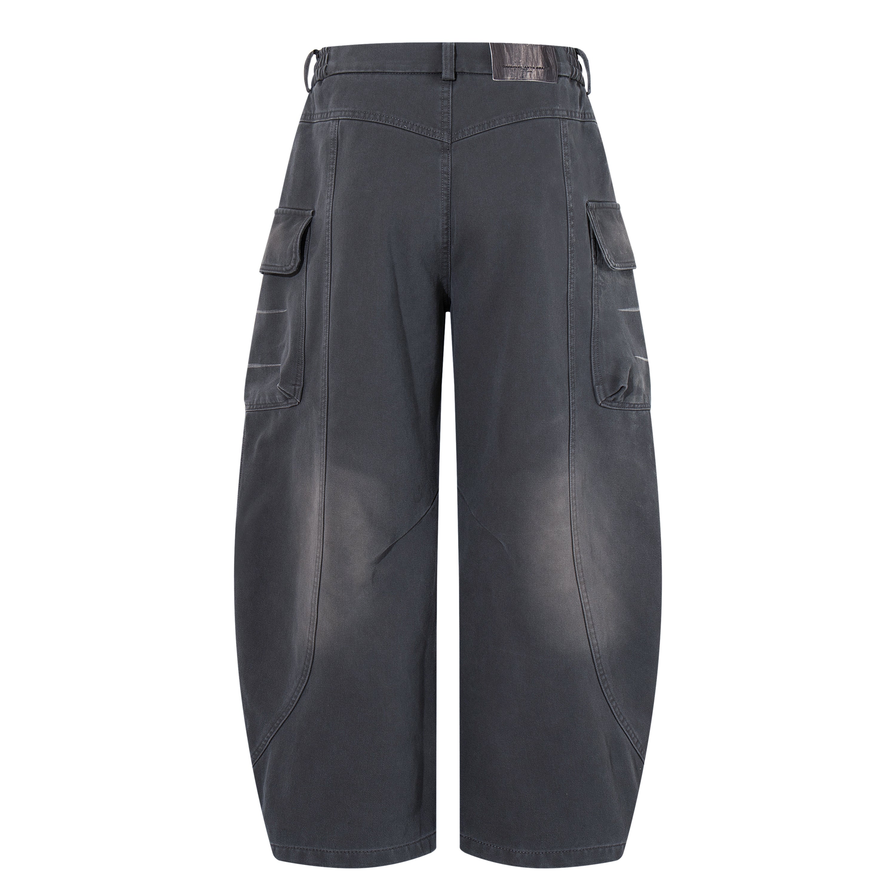 Unisex Vintage Curved-Leg Jeans
