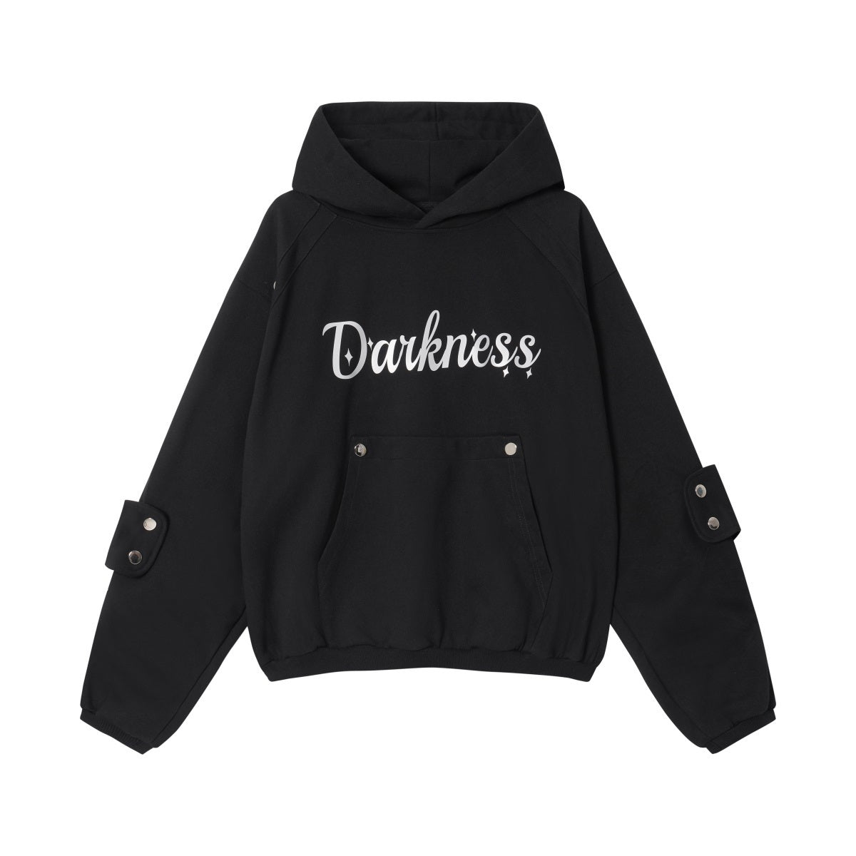 Unisex Streetwear Hoodie with Letter Print – Spring & Fall