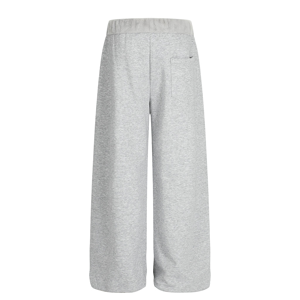 DONOTLOGO Urban Streetwear Collection | Unisex Relaxed Silhouette Sweatpants | Bold Faux Fur Motif & Soft Cotton Knit Fabric