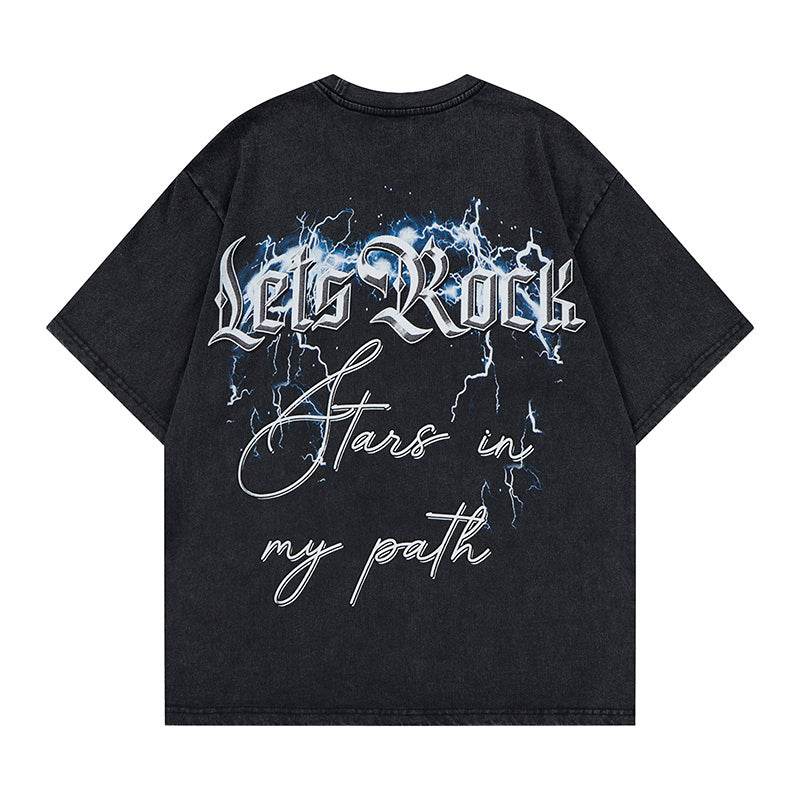 DONOTLOGO Neon Dystopia: Cyberpunk Aesthetic Oversized Tee - Heavyweight Vintage Wash Streetwear