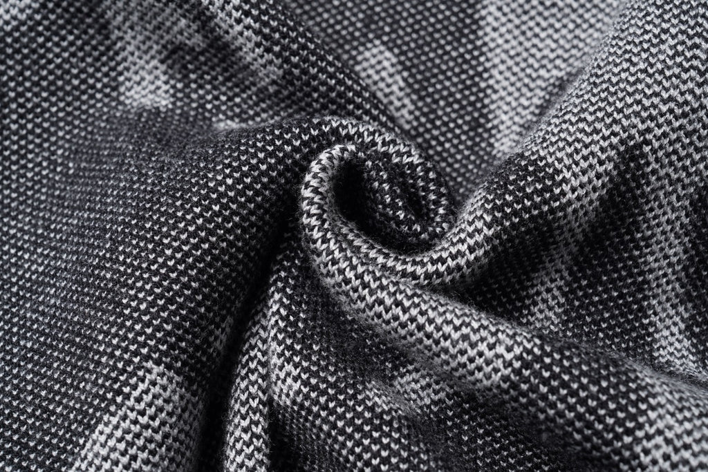 Unisex Punk Graffiti Fringe Sweater