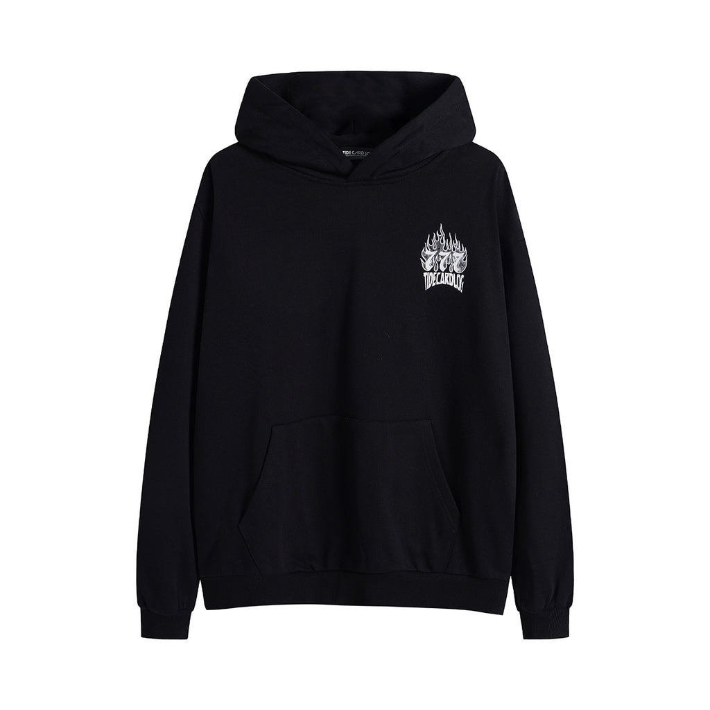 Unisex Arrival Casual Vintage 3D Letter Print Unisex Crewneck Sweatshirt