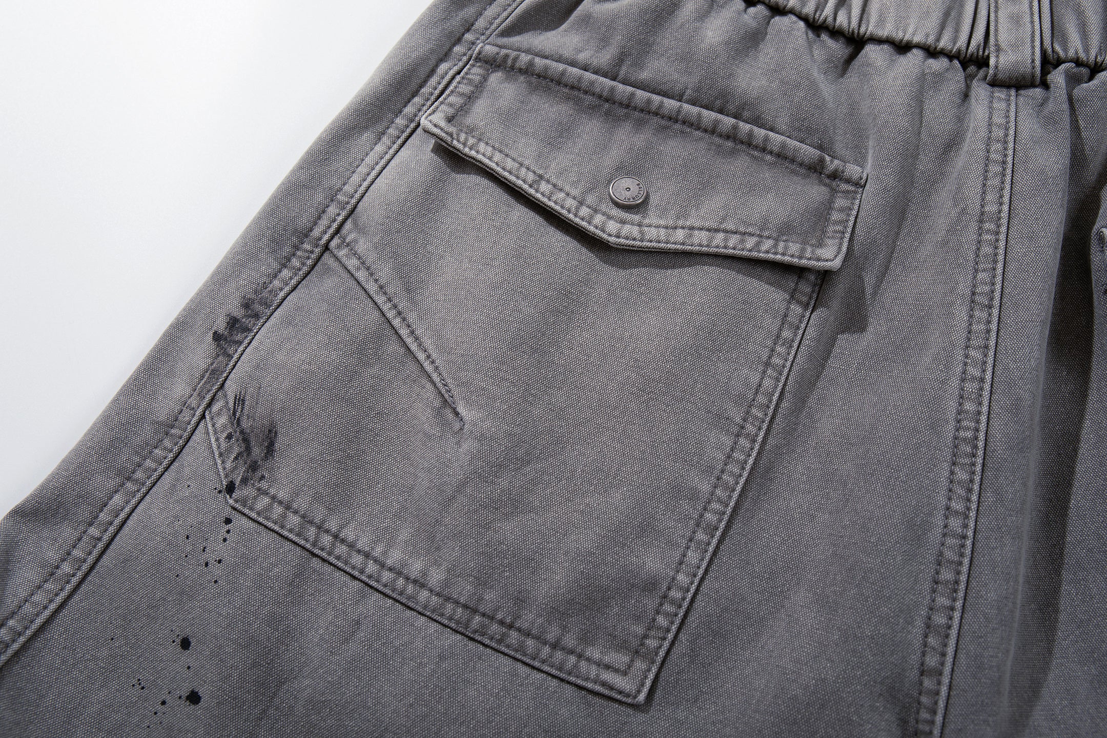 Unisex Premium Washed Distressed Patchwork Vintage Denim Jeans