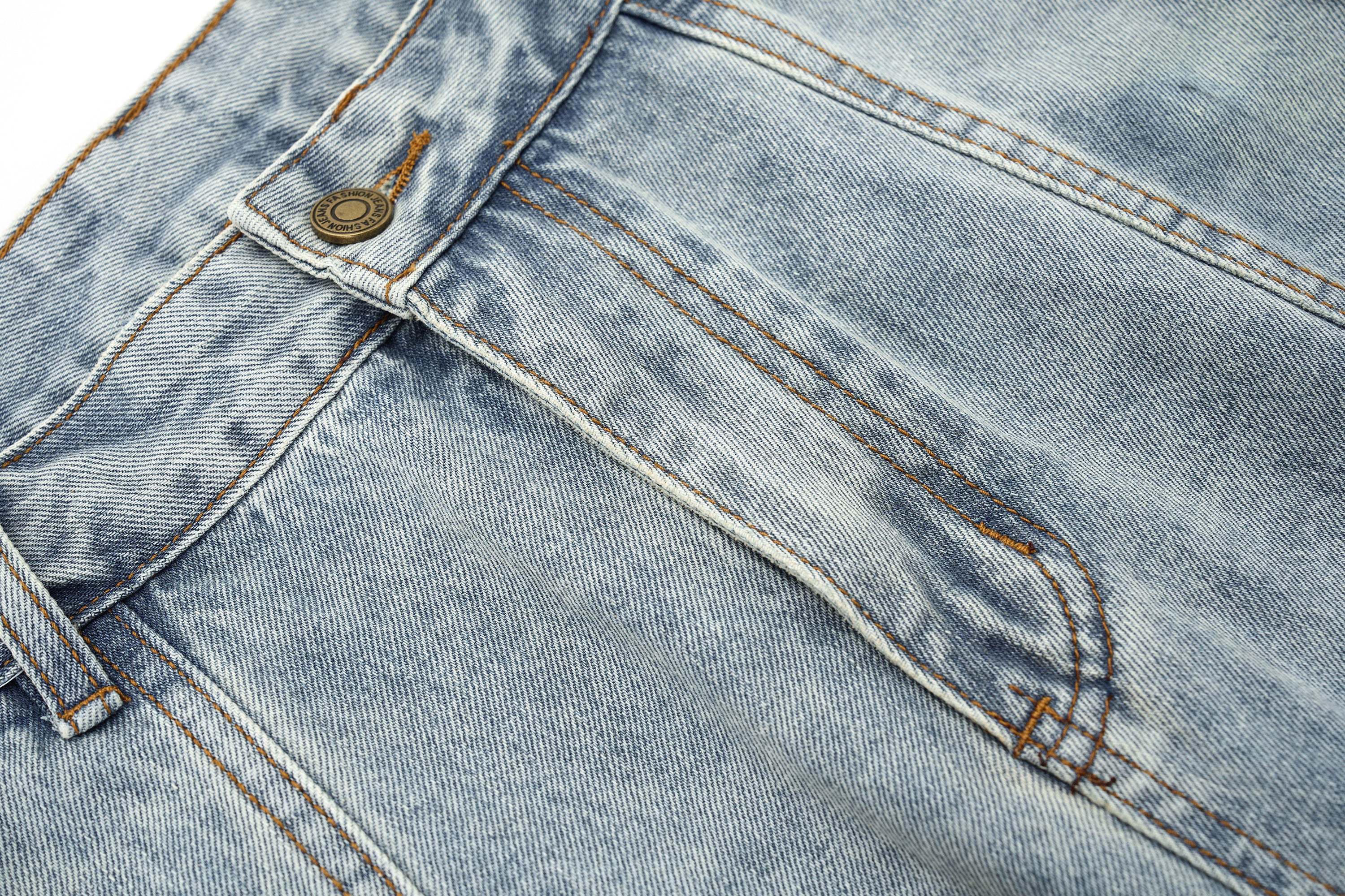 DONOTLOGO Deconstructed Wide Leg Denim Jorts - Raw Edge Patchwork Jean Shorts - Unisex Y2K Grunge Aesthetic Baggy Shorts