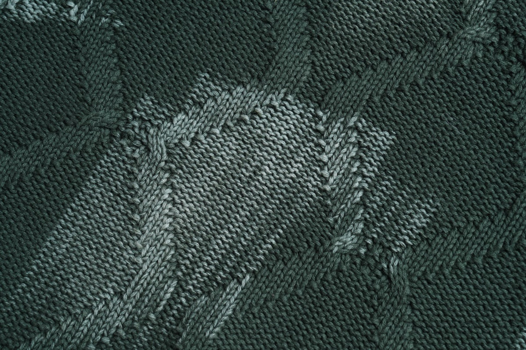 Unisex Crewneck Sweater with Irregular Paint and Chain Detail