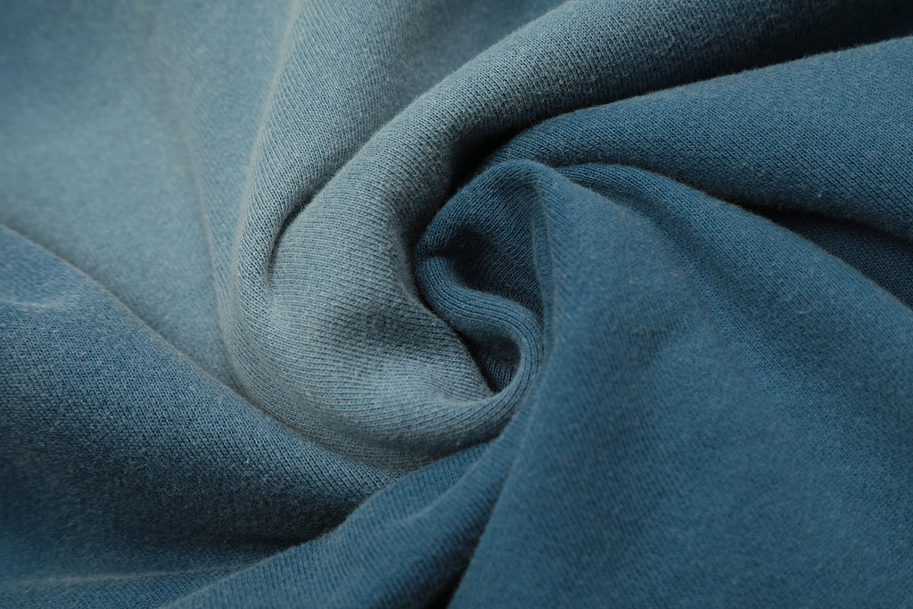 Unisex Solid Color Distressed Hoodie