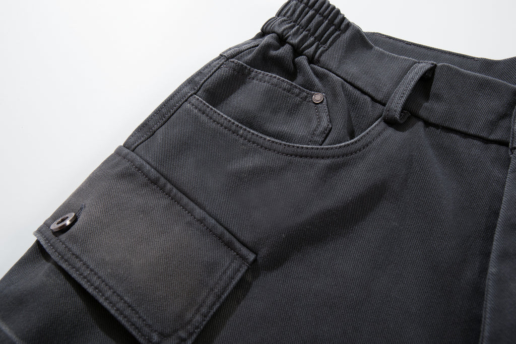 Unisex Vintage Curved-Leg Jeans