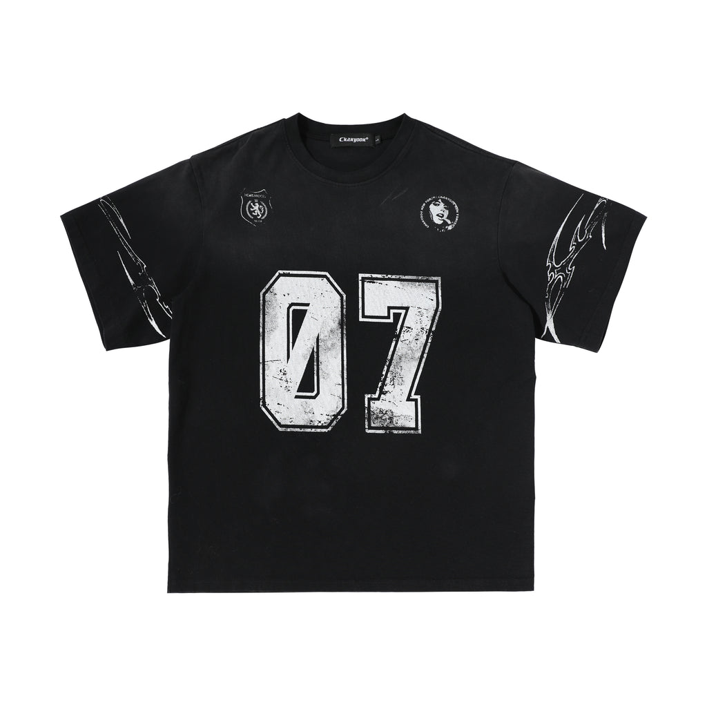 Unisex Letter Graphic Tee