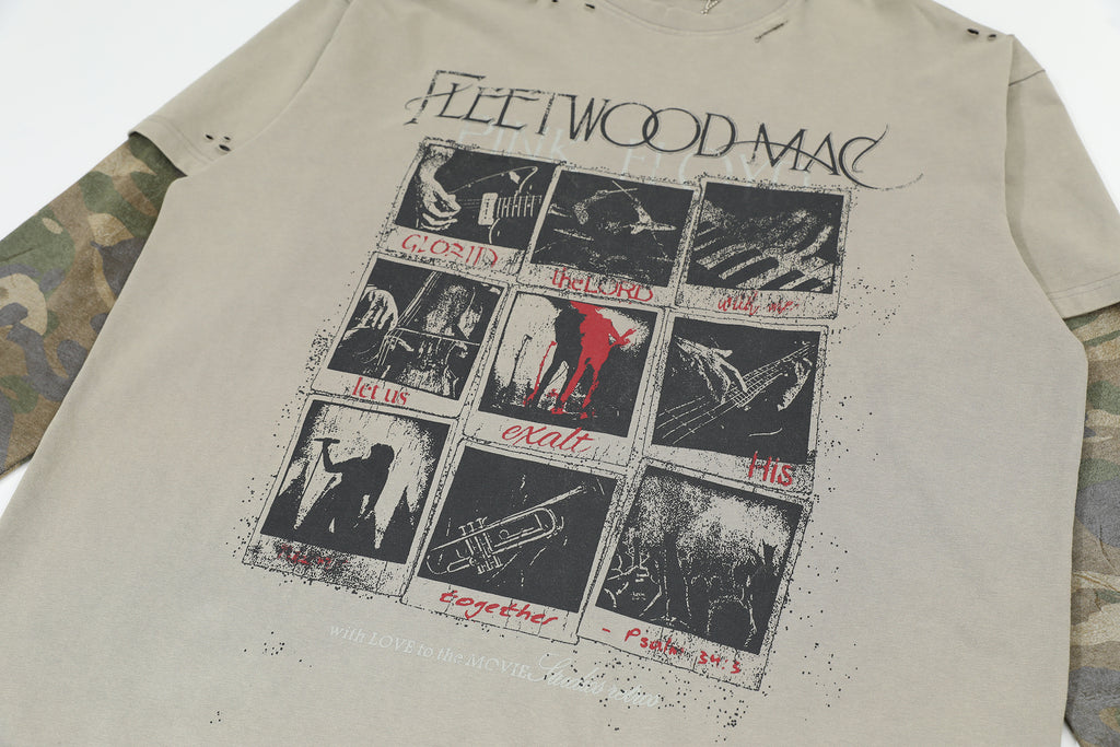 Unisex Layered-Look Sweatshirts