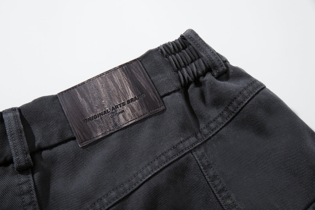Unisex Vintage Curved-Leg Jeans