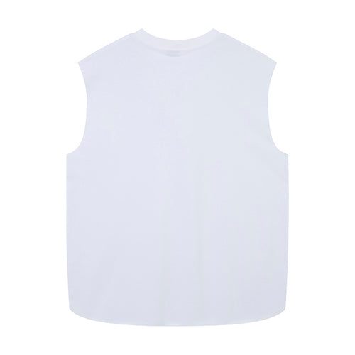 DONOTLOGO Luxury Gothic Stud Vest: Chrome Hearts Inspired Rhinestone Sleeveless T-Shirt for Men