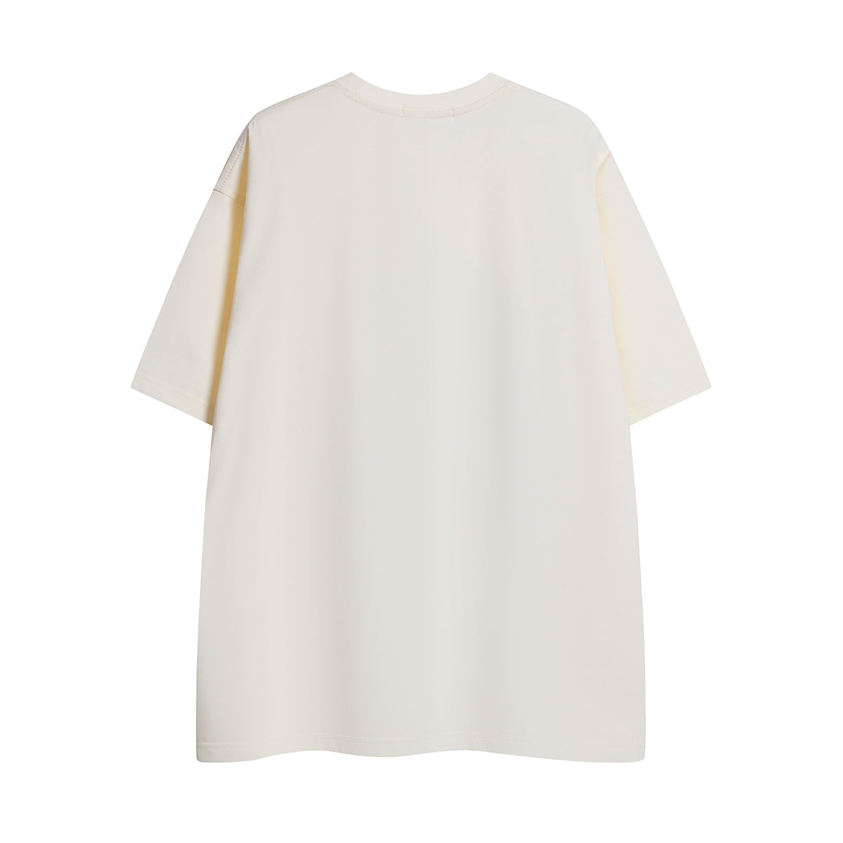 Unisex High-Street Streetwear Letter Graphic Crewneck T-Shirt