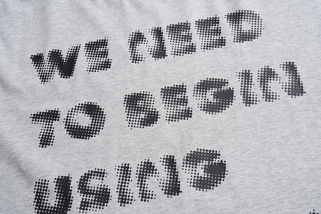 Unisex Streetwear Gradient Faded Letter Graphic Short-Sleeve T-Shirt