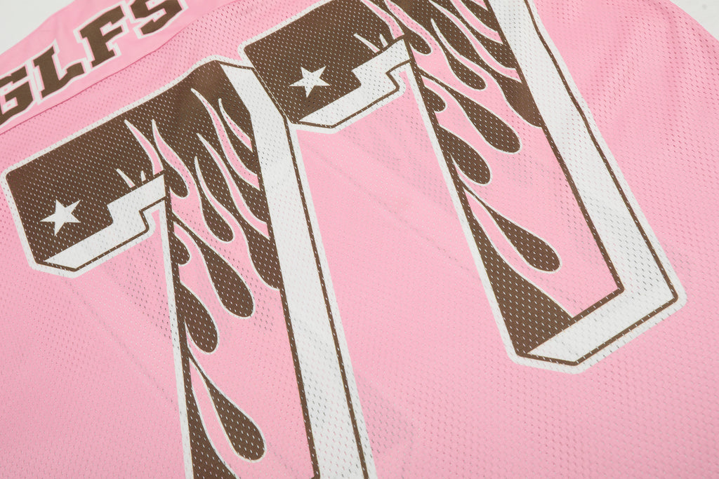 Unisex Mesh Streetwear Quick-Dry Tee