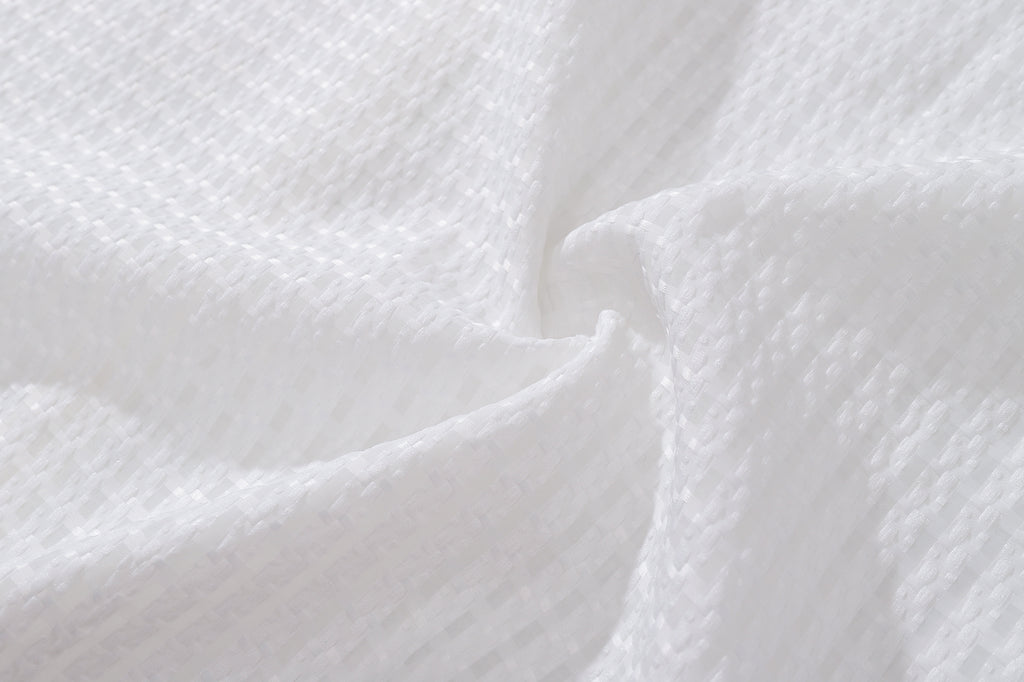 DONOTLOGO Waffle Knit Shirt | Star Embroidery, Relaxed Fit | Breathable Short Sleeve | Perfect for Summer Layering