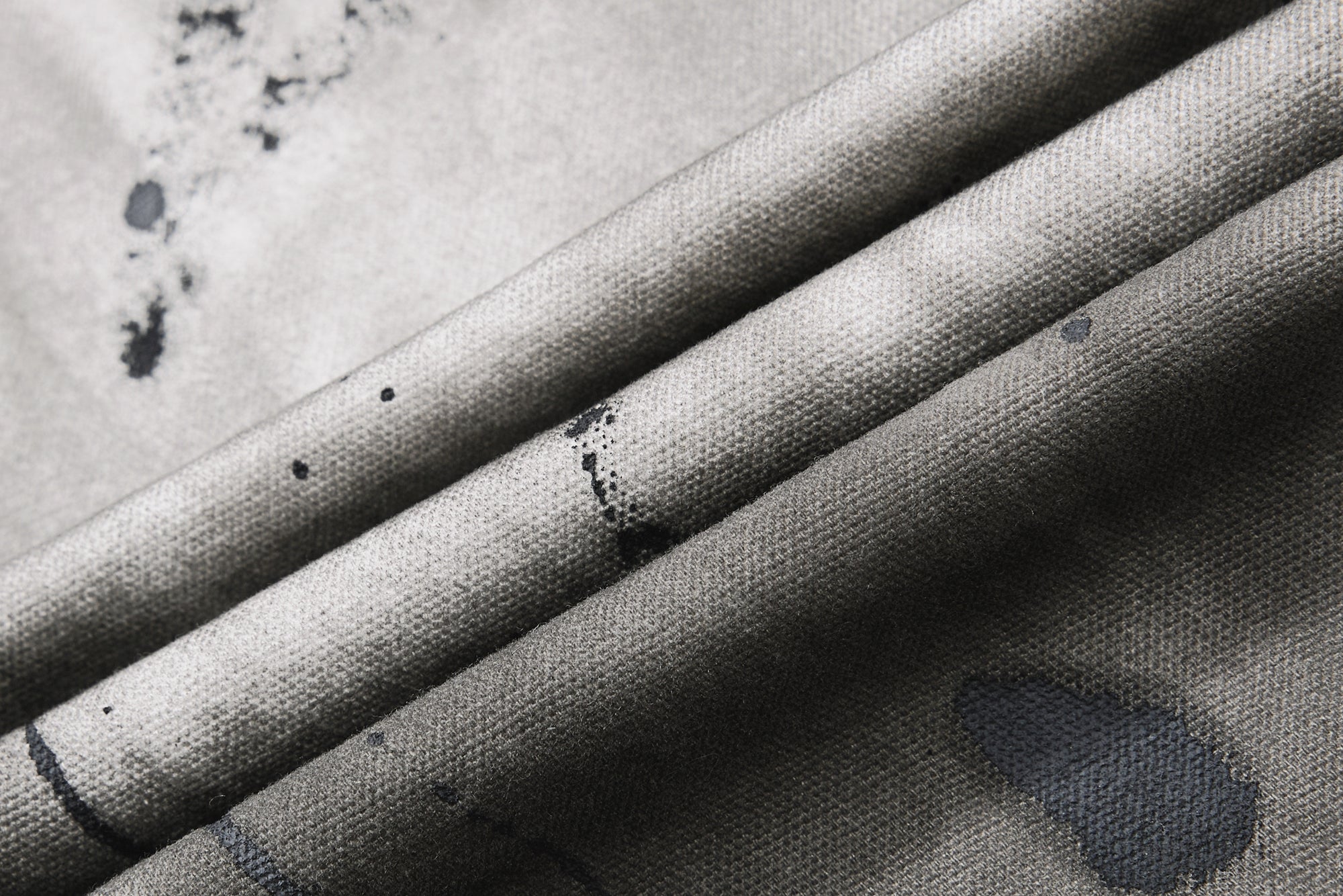 DONOTLOGO Heavy Splatter Gradient Wide-Leg Denim | Unisex Y2K Punk Rock Paint-Splashed Jeans | Vintage Gray High Street Oversized Trousers