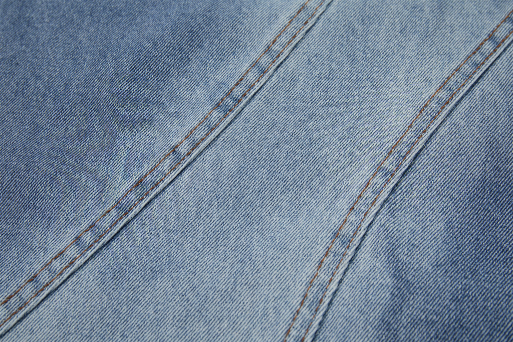 DONOTLOGO Urban Streetwear Collection | Unisex Relaxed Silhouette Jeans | Bold Curved Cut & Soft Denim Fabric