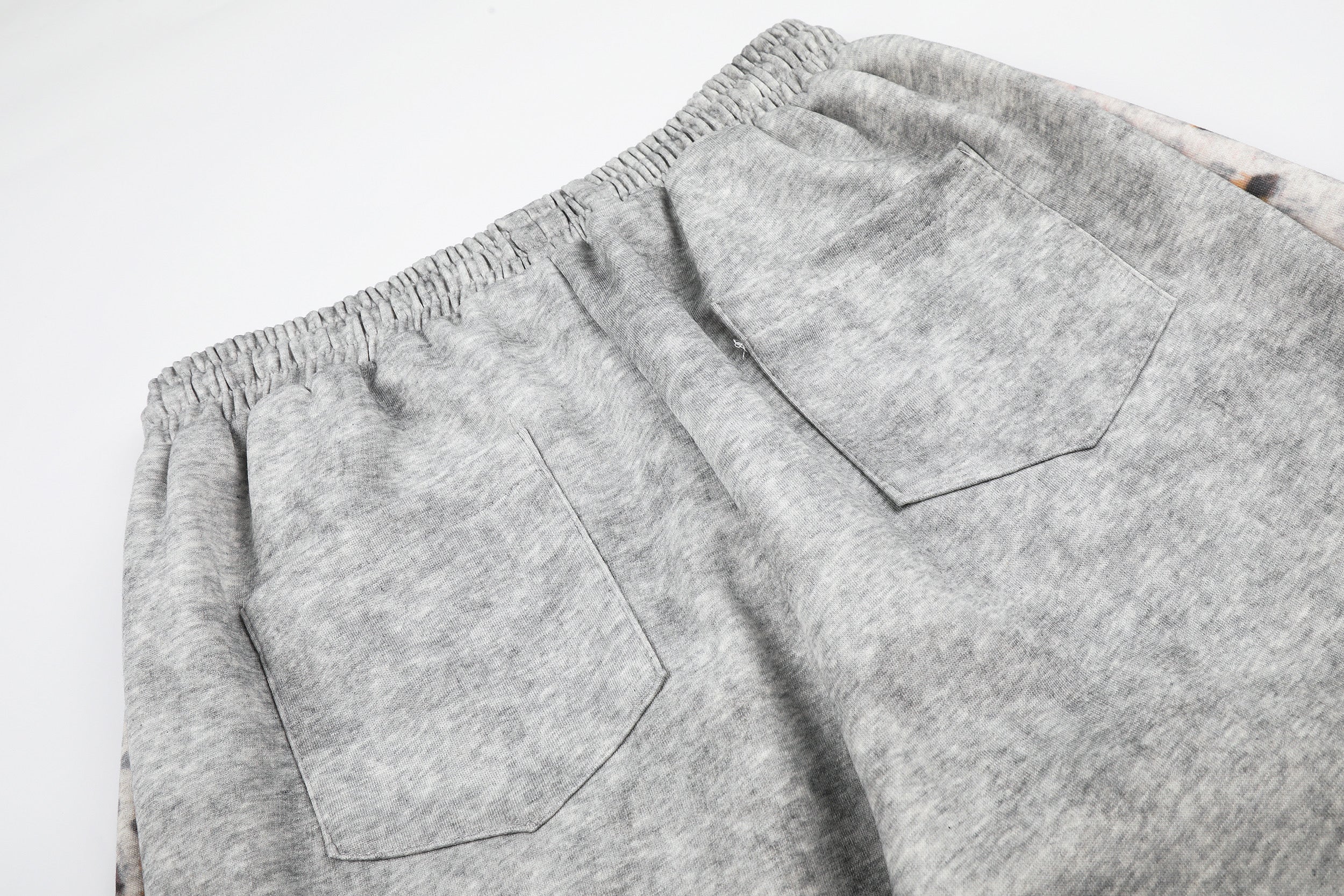 DONOTLOGO Urban Streetwear Collection | Unisex Relaxed Fit Sweatpants | Bold Leopard Motif & Rhinestone Script with Soft Cotton Blend Fabric