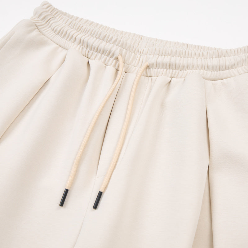 DONOTLOGO Urban Streetwear Collection | Unisex Curved Silhouette Trousers | Bold Pleat Motif & Soft Cotton Blend Fabric