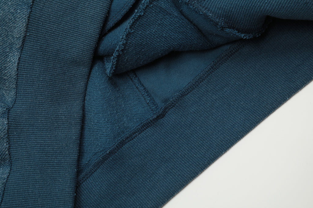 Unisex Solid Color Distressed Hoodie