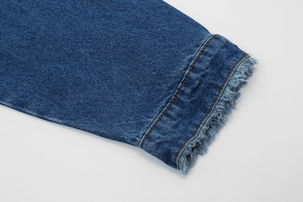 Unisex Color-Block Patchwork Jacket