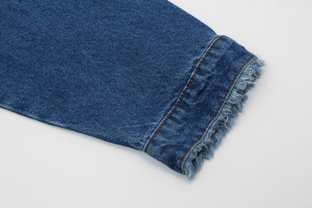 Unisex Color-Block Patchwork Jacket