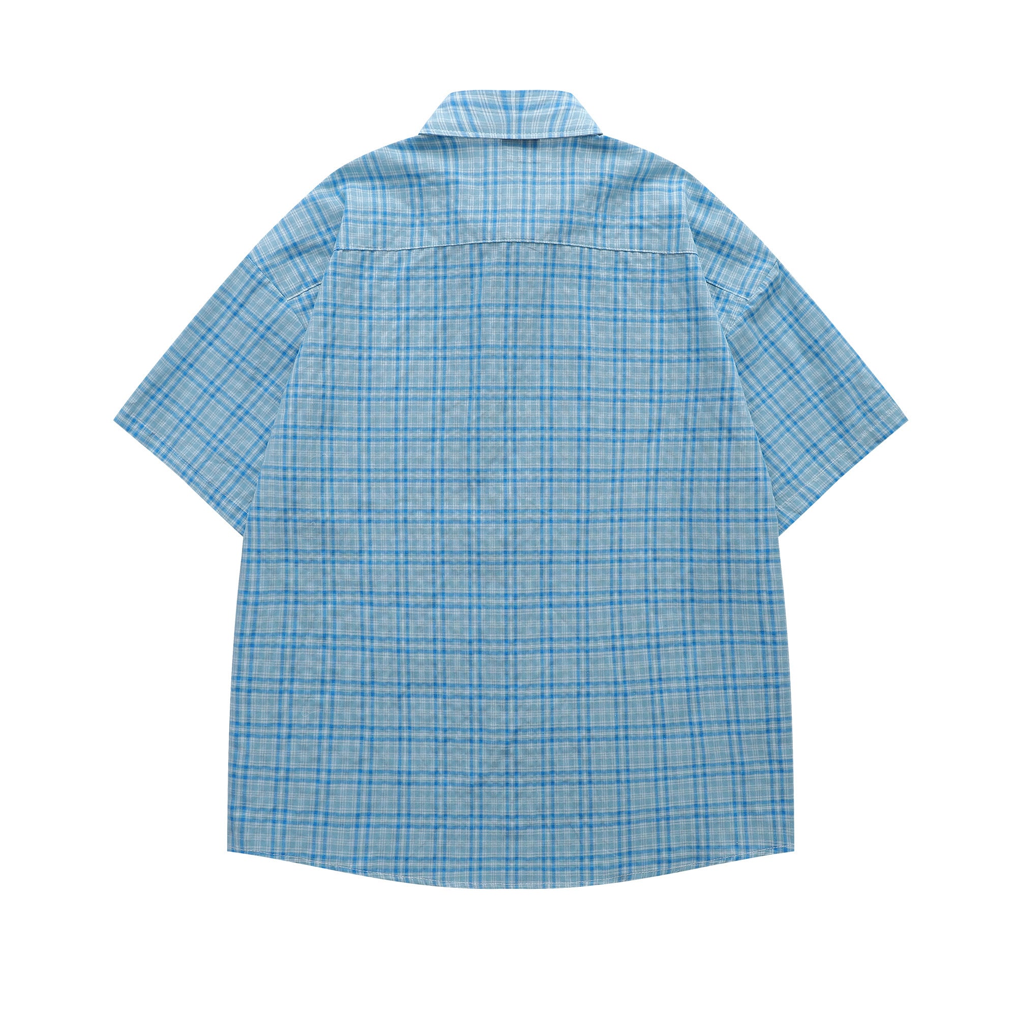 Unisex Stripe Plaid Graphic Tee