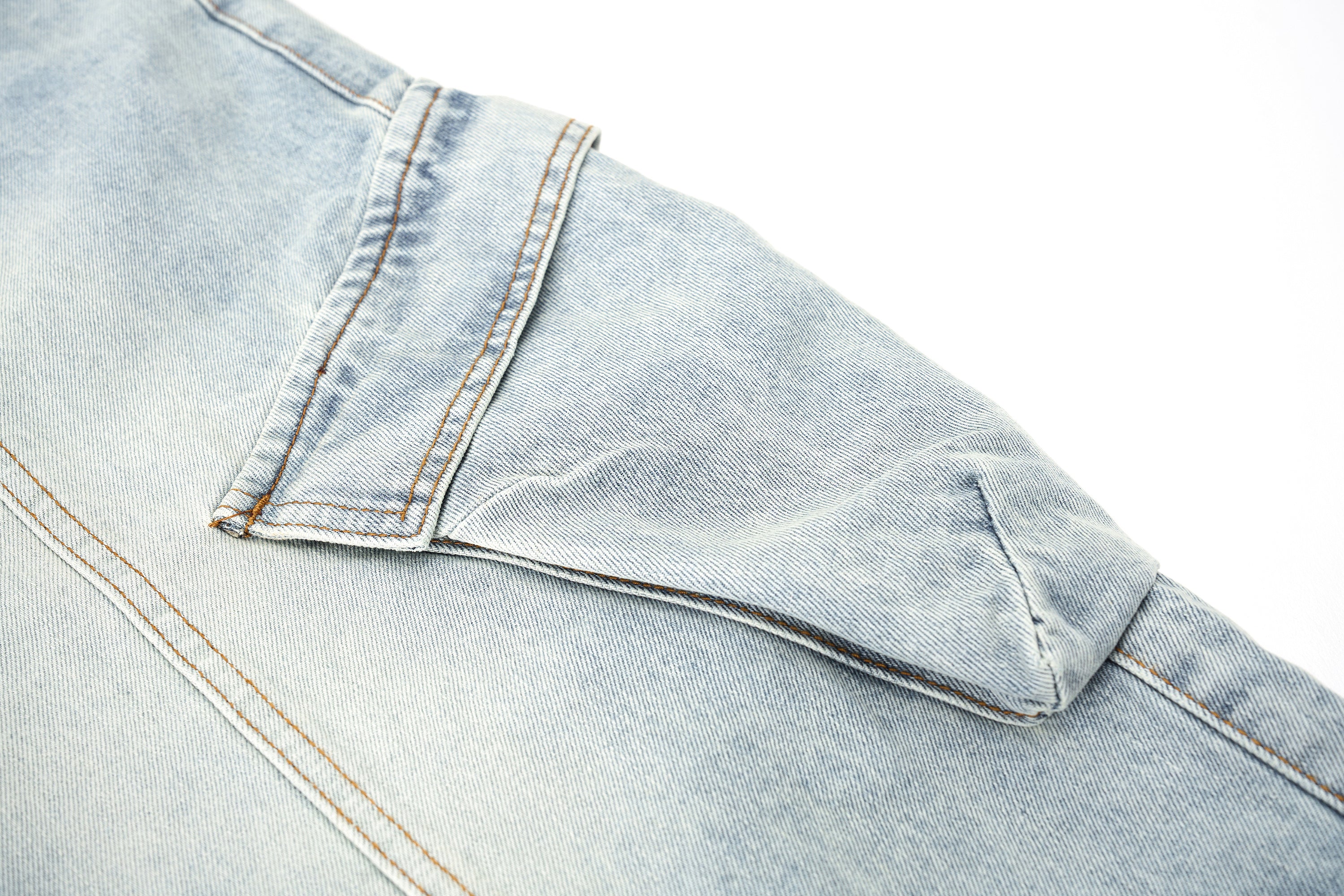 DONOTLOGO Deconstructed Wide Leg Denim Jorts - Raw Edge Patchwork Jean Shorts - Unisex Y2K Grunge Aesthetic Baggy Shorts