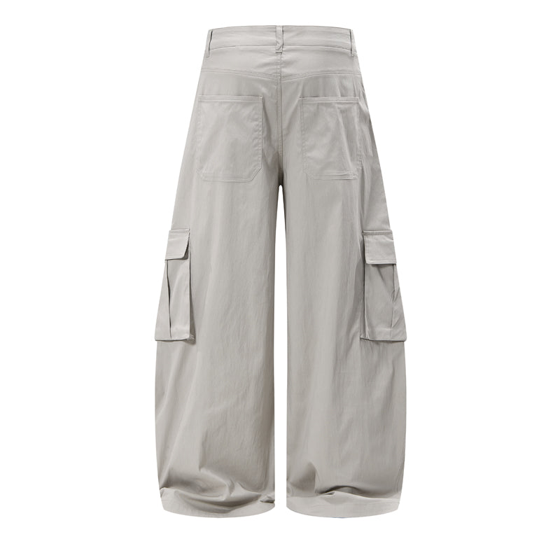 DONOTLOGO Minimalist Black Baggy Suit Pants | Unisex Y2K Wide Leg Trousers | High Street Relaxed Fit Bottoms